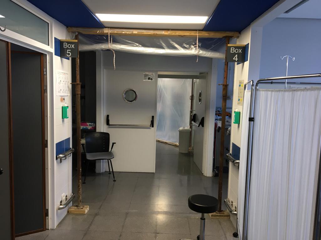 Zona Covid Hospital de El Hierro