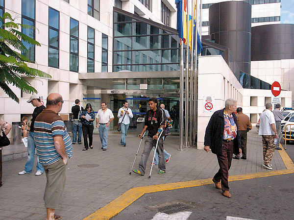 Entrada Hospital Insular GC